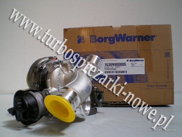 VW - Turbosprężarka BorgWarner KKK 1.42 16309700000 /  16309